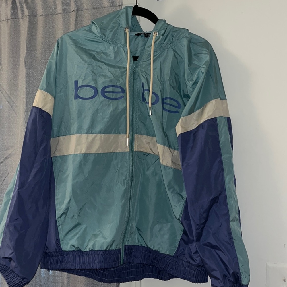 Unisex BeBe Blue Windbreaker